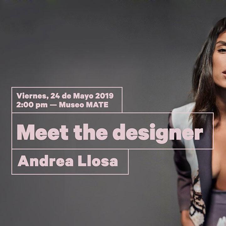 ANDREA LLOSA AT “MEET THE DESIGNER” BY BODEGA MATE
