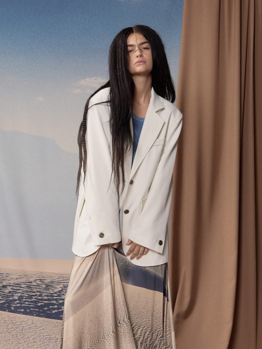 Super Oversized Blazer - Ivory