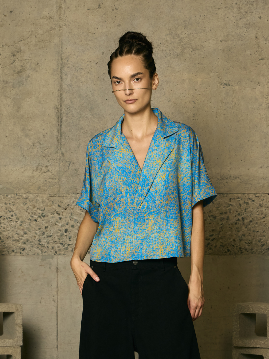 Cross Blouse - Light