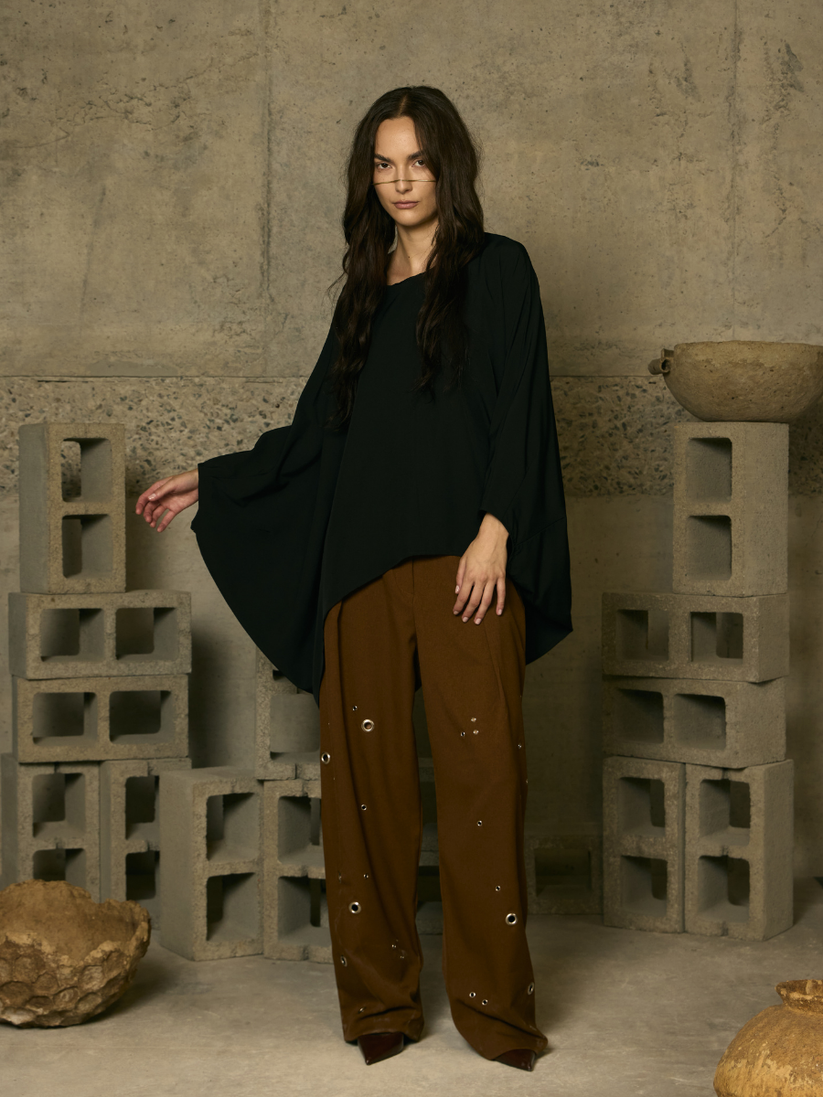 Oversized Blouse - Black