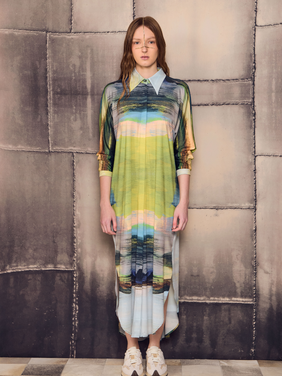 Kaftan - Earth Brushstroke