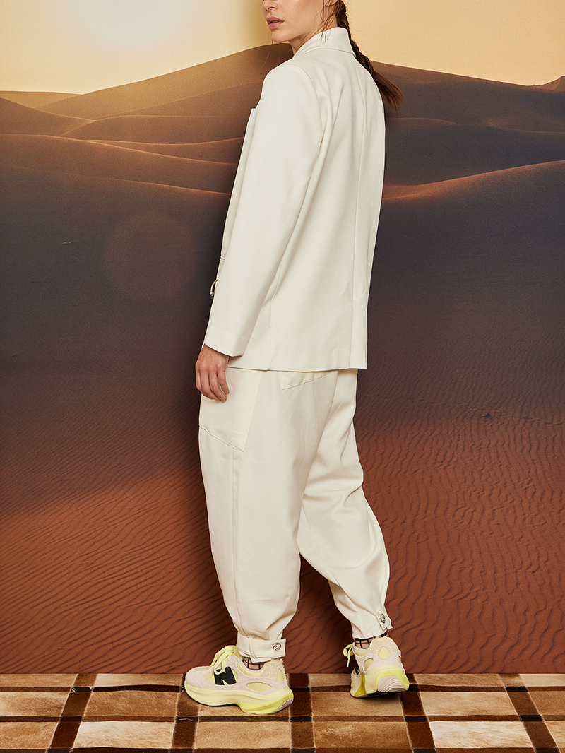 CARGO PANTS - IVORY