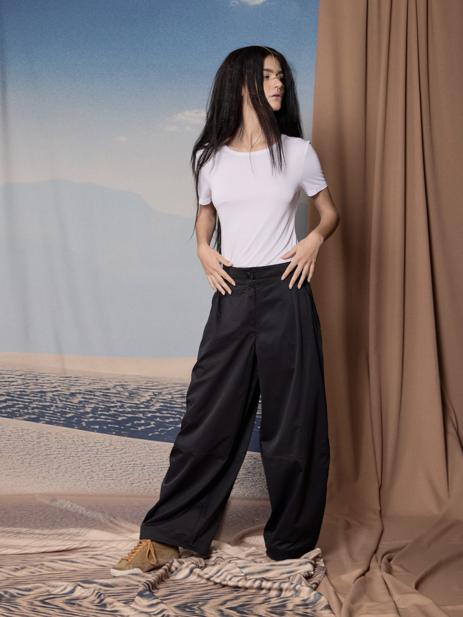 Wide Pants - Black
