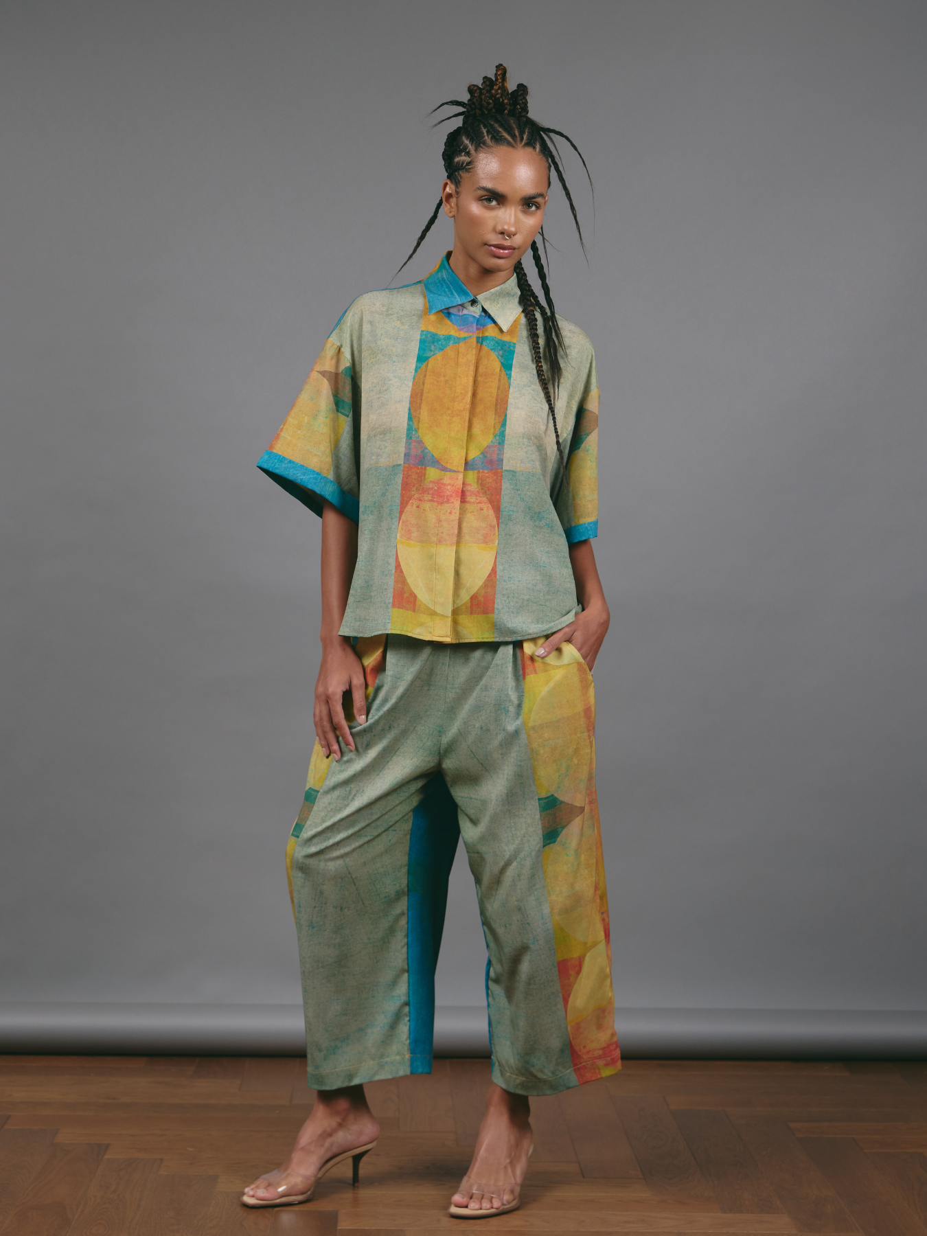 Relaxed Fit Pants - Spheres