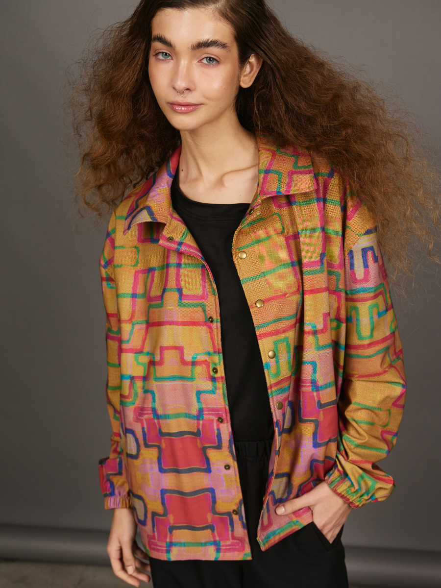 Windbreaker - Multicolor Stairs