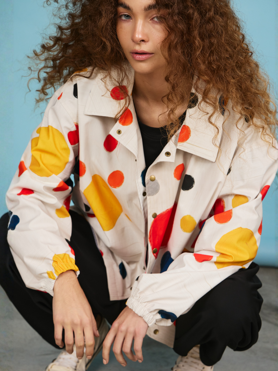 Windbreaker – Multicolor Dots