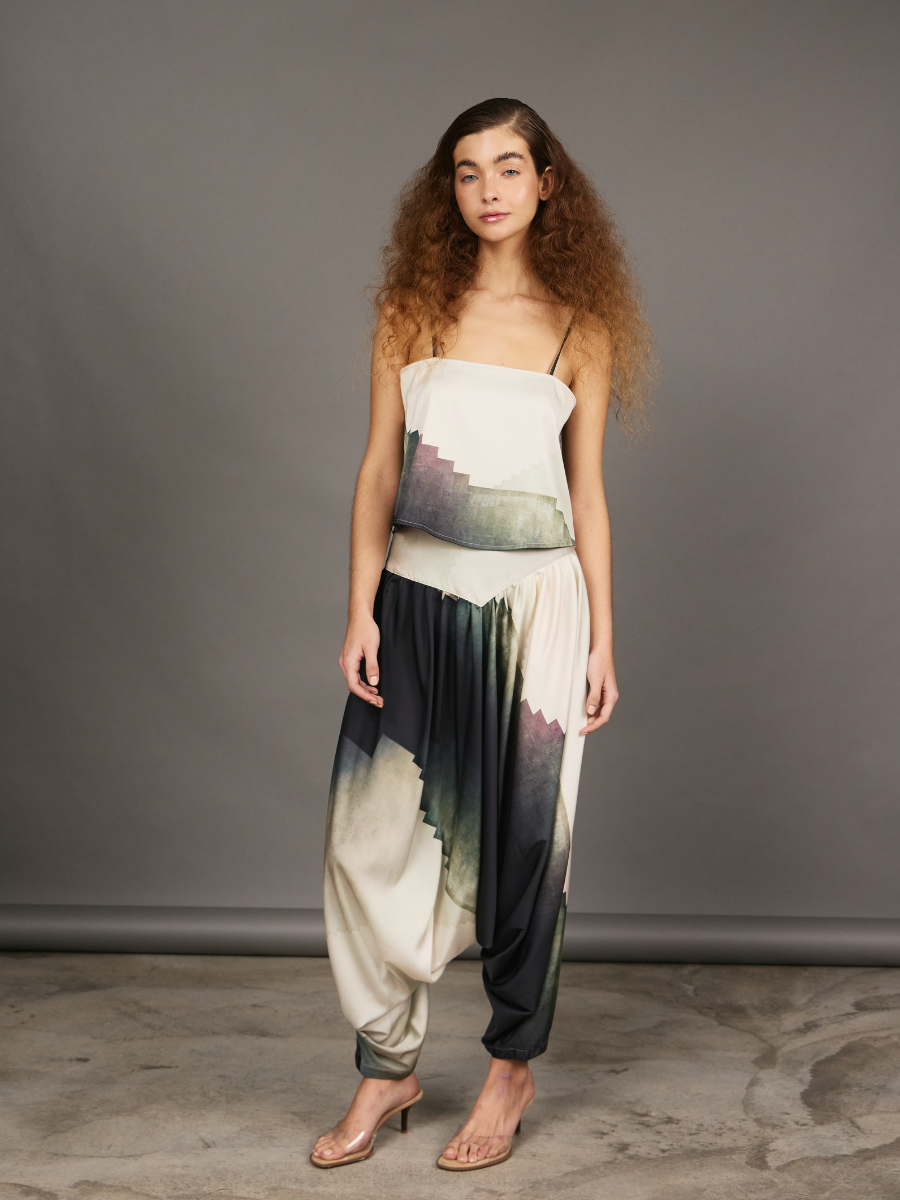 Tie-Back Top - Infinite Stairs