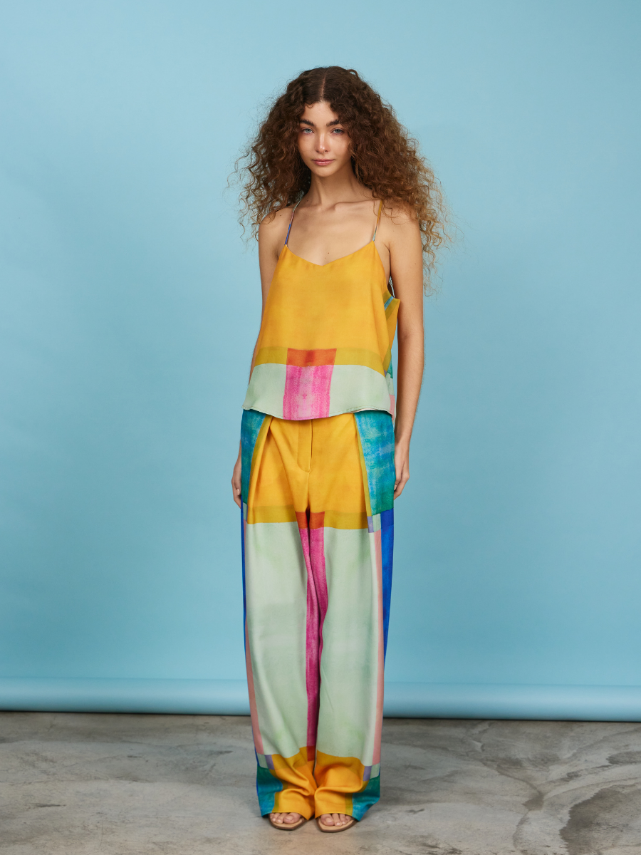 Top - Multicolor Pixel